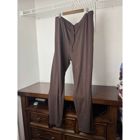 Skims Lounge Jersey Pant Espresso 5X - Picture 2 of 8